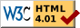 Valid HTML 4.1 Transitional